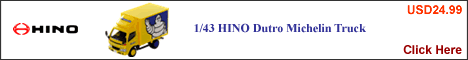 1/43 HINO Dutro Michelin Truck